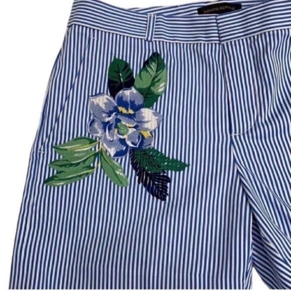 Banana Republic Stripe Blue and White
Shorts(Size 4) - Picture 6 of 6